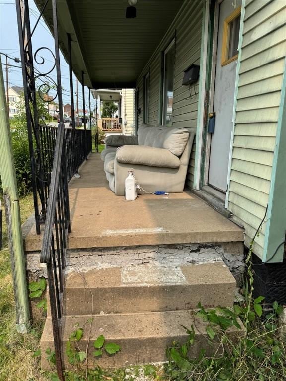 428 2nd St, Donora, PA 15033 - view of wooden porch