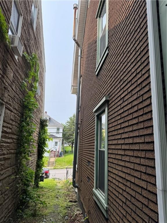 428 2nd St, Donora, PA 15033 - view of side of home with brick siding