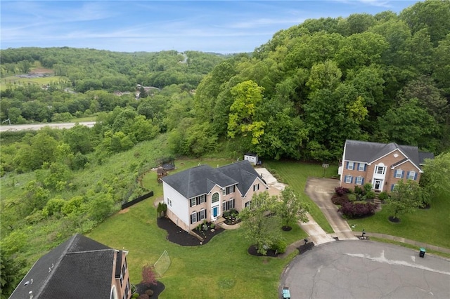 8426 David Dr, South Fayette, PA 15017 - view of subject property featuring a heavily wooded area