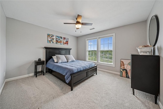 8426 David Dr, South Fayette, PA 15017 - carpeted bedroom featuring baseboards and a ceiling fan