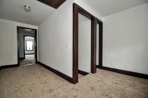 904 Mcclintock Ave, Washington Twp Fay, PA 15012 - hall featuring carpet floors and baseboards