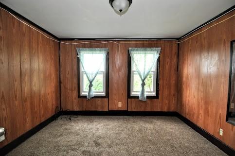 904 Mcclintock Ave, Washington Twp Fay, PA 15012 - spare room featuring plenty of natural light, carpet, and baseboards