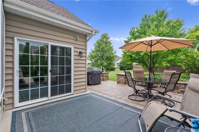 230 Patriot Ln, Economy, PA 15042 - view of patio featuring a grill and outdoor dining space