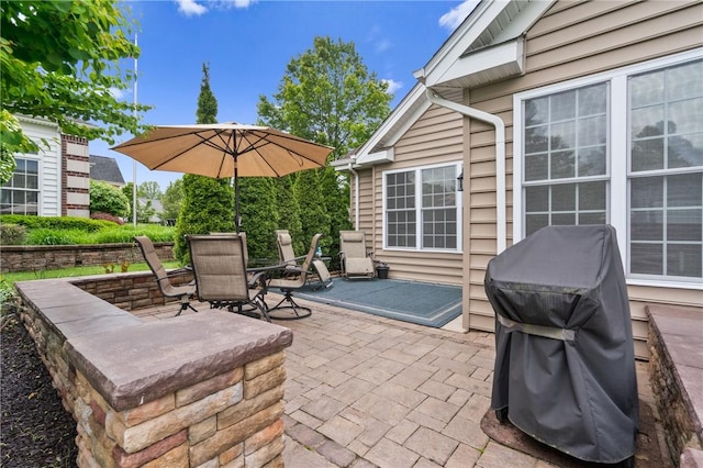230 Patriot Ln, Economy, PA 15042 - view of patio with a grill and outdoor dining space