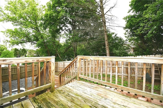 4 Brentwood Dr, Kennedy Twp, PA 15136 - wooden terrace with a fenced backyard