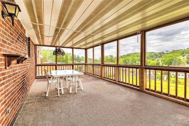 13749SAINTCLAIRDRIVE Circle Dr, North Huntingdon, PA 15642 - view of sunroom / solarium