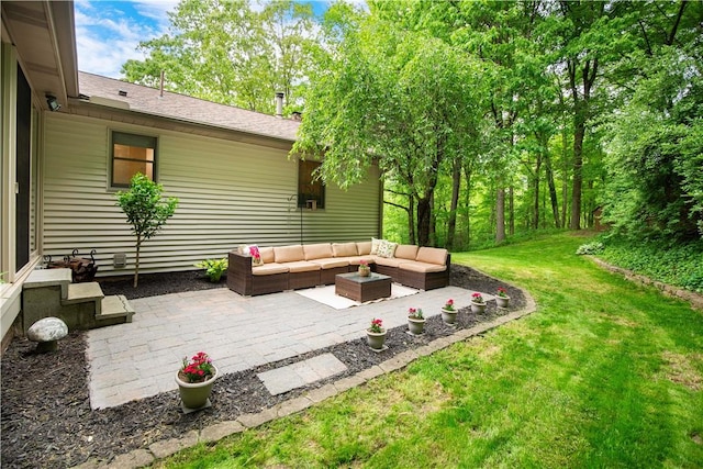 240 Lindsay Rd, Jackson Twp But, PA 16063 - view of patio with an outdoor hangout area