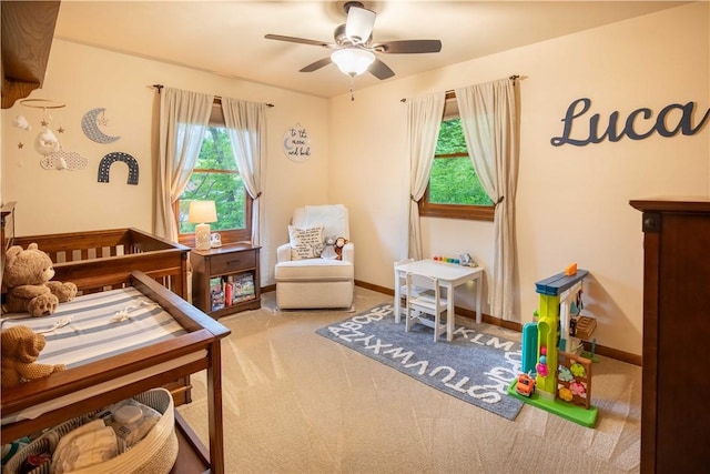 240 Lindsay Rd, Jackson Twp But, PA 16063 - bedroom with carpet flooring, multiple windows, a crib, and baseboards