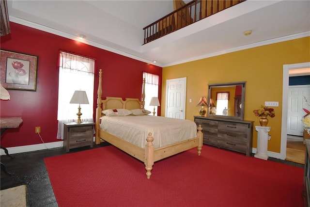108 Locust St, Mount Oliver, PA 15210 - bedroom with baseboards and ornamental molding