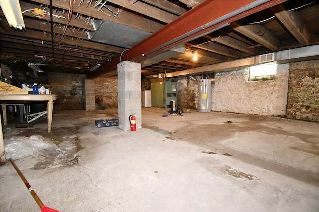 108 Locust St, Mount Oliver, PA 15210 - basement with water heater