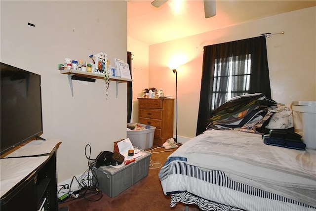108 Locust St, Mount Oliver, PA 15210 - carpeted bedroom with ceiling fan
