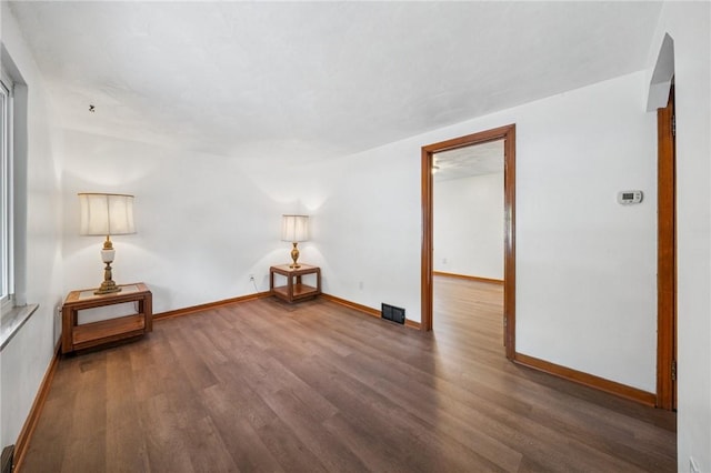134 Hamilton Dr, Penn Hills, PA 15235 - spare room with wood finished floors and baseboards
