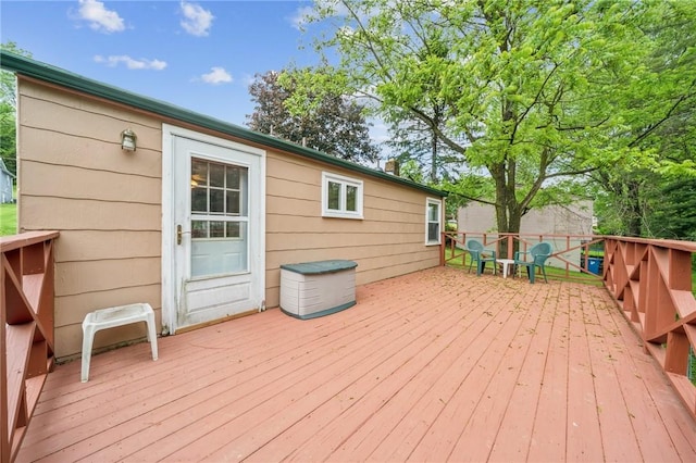 134 Hamilton Dr, Penn Hills, PA 15235 - view of deck