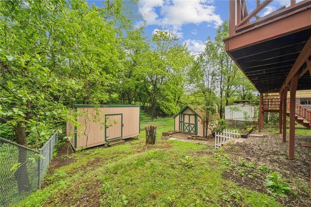134 Hamilton Dr, Penn Hills, PA 15235 - view of yard featuring stairs