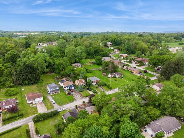 134 Hamilton Dr, Penn Hills, PA 15235 - aerial overview of property's location with nearby suburban area