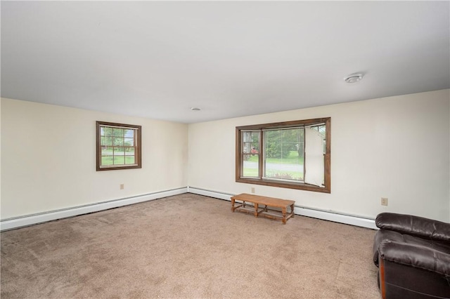 306 N Rd, Franklin Twp But, PA 16001 - unfurnished room with carpet floors, baseboard heating, and baseboards