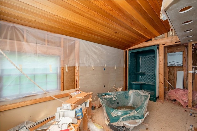 306 N Rd, Franklin Twp But, PA 16001 - misc room with vaulted ceiling