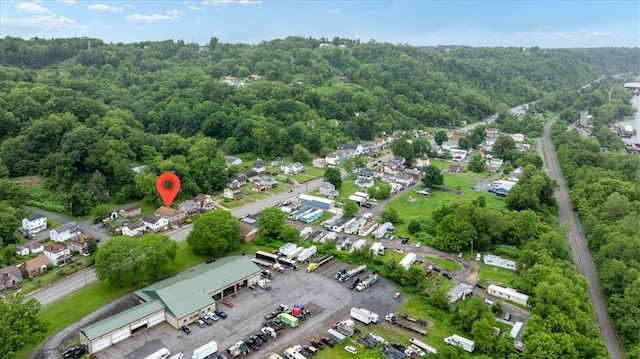 4072 Jordan St, South Heights, PA 15081 - bird's eye view of a heavily wooded area