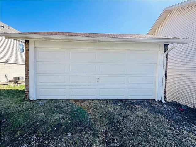 62 Laurel Ave, City Of Washington, PA 15301 - garage with central air condition unit