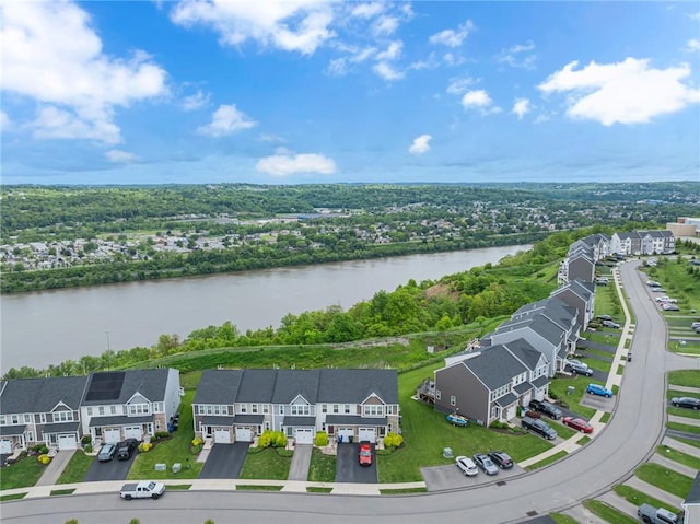 2054 Cade Dr, Potter Twp, PA 15061 - aerial view of residential area featuring a nearby body of water