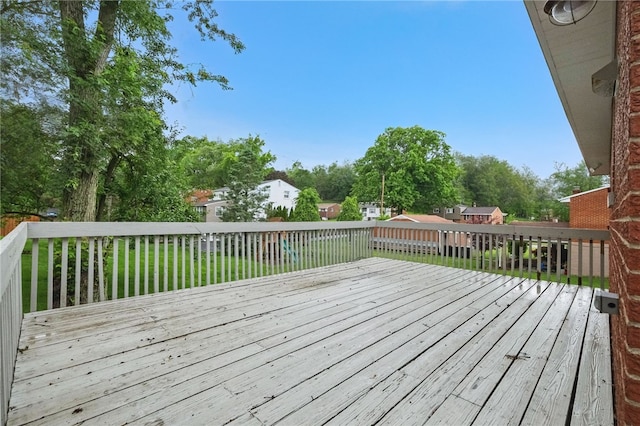 7965 Remington Dr, Mccandless, PA 15237 - wooden deck with view of wooded area