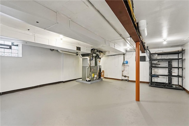 5150 Friendship Ave, Friendship Park, PA 15224 - basement with heating unit and baseboards