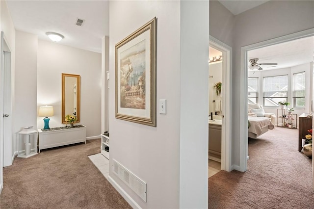 832 Eagle Pointe Dr, Cecil, PA 15317 - hall featuring carpet flooring