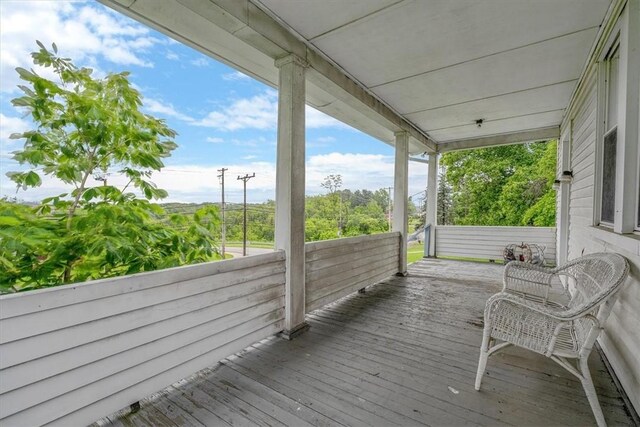 1675 Clairton Rd, West Mifflin, PA 15122 - view of deck