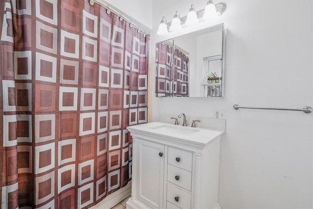 1675 Clairton Rd, West Mifflin, PA 15122 - full bathroom featuring vanity and a shower with curtain