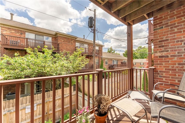 126 Jamestown Ct Unit C, Scott Twp Sal, PA 15216 - view of balcony