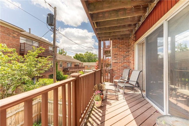 126 Jamestown Ct Unit C, Scott Twp Sal, PA 15216 - view of balcony