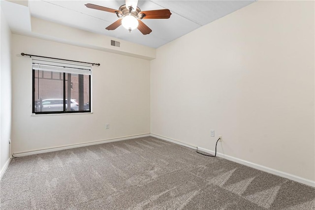 5600 Munhall Rd Unit 201, Squirrel Hill, PA 15217 - carpeted spare room with ceiling fan and baseboards