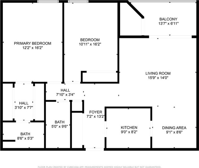 5600 Munhall Rd Unit 201, Squirrel Hill, PA 15217 - home floor plan