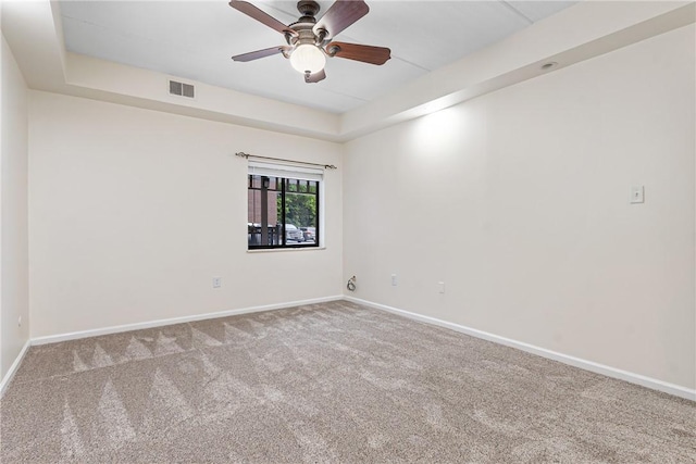 5600 Munhall Rd Unit 201, Squirrel Hill, PA 15217 - carpeted empty room featuring ceiling fan and baseboards