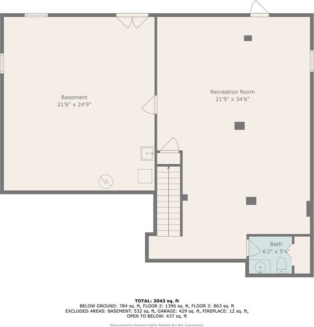1148 Camarta Dr, Baldwin Boro, PA 15227 - property floor plan