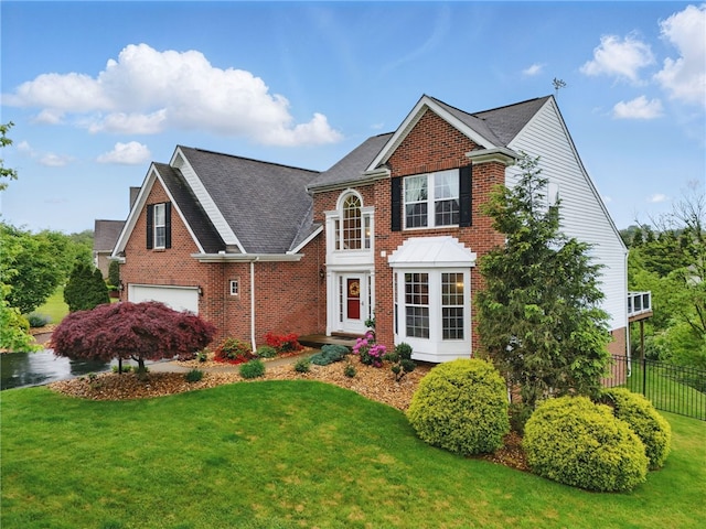 1148 Camarta Dr, Baldwin Boro, PA 15227 - view of front facade featuring brick siding, an attached garage, and a shingled roof