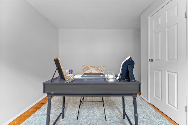 444 Tivoli Rd, Plum Boro, PA 15239 - home office featuring wood finished floors and baseboards