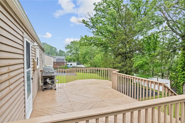 444 Tivoli Rd, Plum Boro, PA 15239 - deck with area for grilling