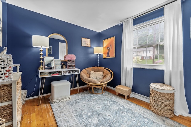 444 Tivoli Rd, Plum Boro, PA 15239 - living area with wood finished floors and baseboards