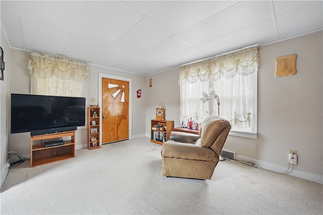 159 2nd Ave, Ross Twp, PA 15229 - sitting room featuring carpet flooring and baseboards