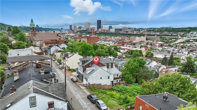 2511 Mission St, South Side, PA 15203 - bird's eye view