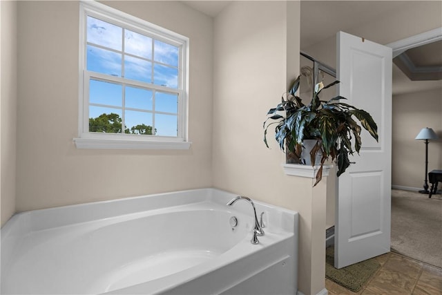 302 Pointe View Dr, Adams Twp, PA 16046 - bathroom featuring a garden tub