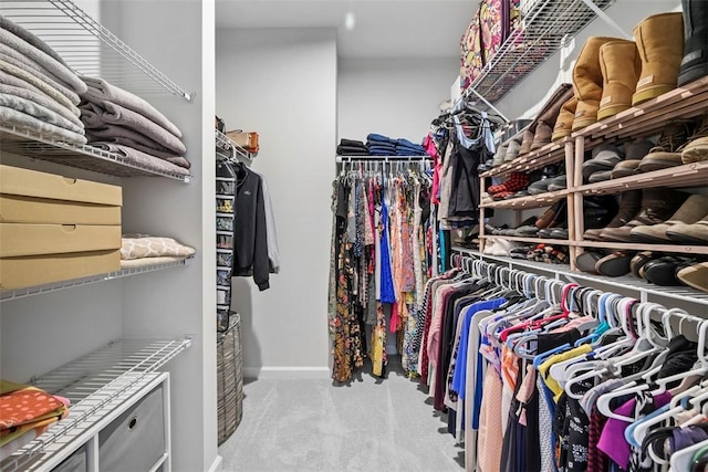 414 Greenwood Dr, North Strabane, PA 15317 - walk in closet featuring carpet floors