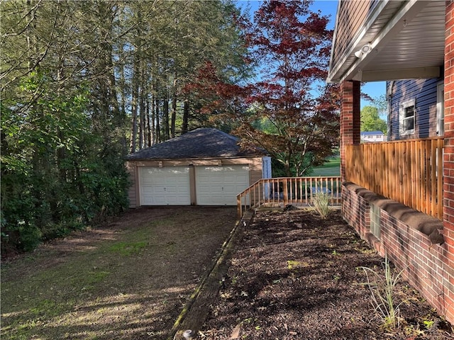 2225 Pleasantview Dr, Manor Twp, PA 16226 - view of yard featuring an outbuilding and a detached garage