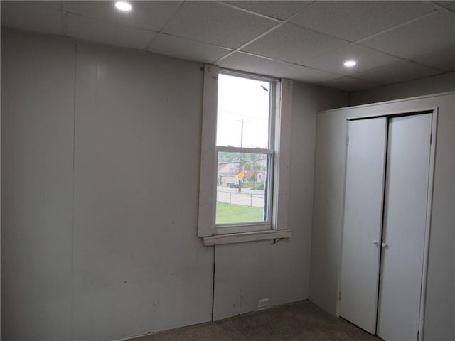 109 Parkfield St, Carrick, PA 15210 - unfurnished bedroom with carpet and recessed lighting