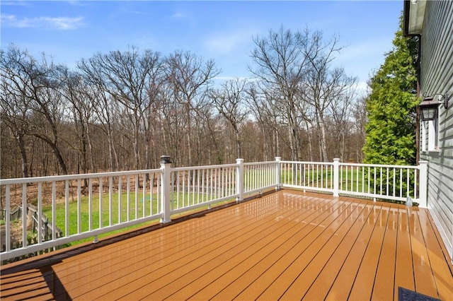 136 Wiegand Dr, Cranberry Twp, PA 16066 - wooden terrace featuring a lawn