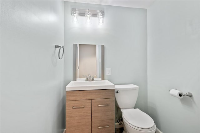 136 Wiegand Dr, Cranberry Twp, PA 16066 - half bathroom with vanity and toilet