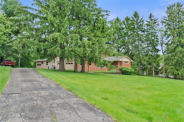 658 Bower Hill Rd, Peters Twp, PA 15367 - view of front of home featuring a front yard and driveway