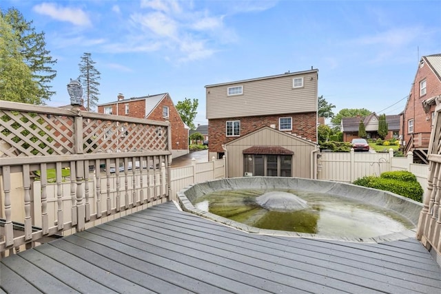 645 Dewalt Dr, Baldwin Twp, PA 15234 - view of wooden terrace