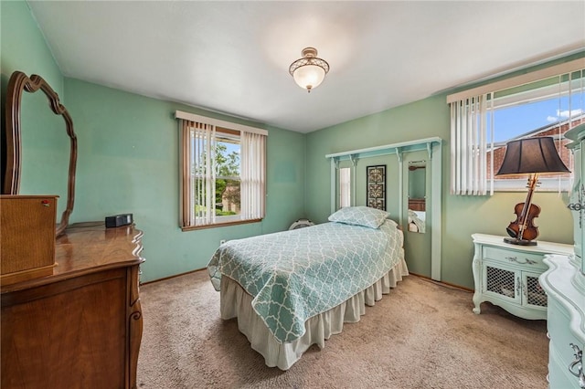 422 Mower Dr, Plum Boro, PA 15239 - bedroom featuring light carpet and baseboards